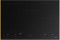 Franke FMY 805 I F KL GD Mythos Masterpiece Piano cottura a induzione 5 zone, 2 zone flexi, 77 x 51 cm, vetro nero con profilo oro, tecnologia k-link