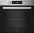 Hotpoint Ariston HAO 275P X Forno elettrico da incasso, multifunzione, pirolitico, inox/nero