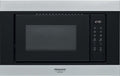 Hotpoint Ariston MF20S IX HA.1 Forno microonde da incasso, capacità 20 litri, grill 1000 W, 6 livelli di potenza, inox/nero