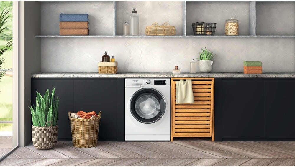Hotpoint Ariston NBT 1148 WSA IT Lavatrice a libera installazione, capacità 11 kg, 1400 giri, motore inverter, bianco