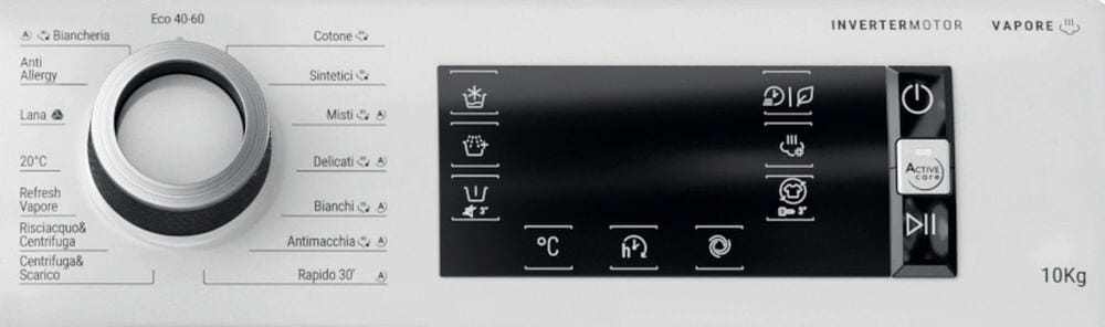 Hotpoint Ariston NBT 1048 WD A IT Lavatrice a libera installazione, capacità 10 kg, 1400 giri, motore inverter, bianco