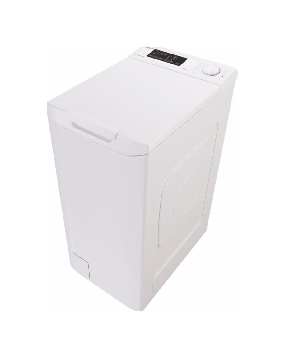 Candy TCAS265D3-S ProWash 300 Lavatrice a carica dall’alto, 6 kg, 1200 RPM, Classe C, 17 programmi