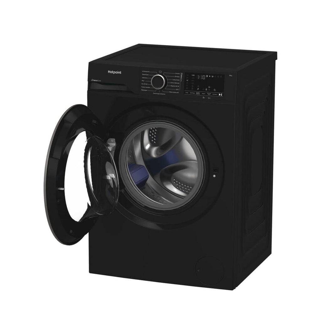 Hotpoint Ariston HB 103B CARE IT Dèlica Lavatrice a libera installazione, capacità 10 kg, 1400 giri, motore inverter, nero