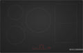 Bosch PVW81CHB1E serie 6 Piano cottura a induzione, 80 cm, 5 zone, comandi multitouch+ e home connect, vetroceramica nero paco