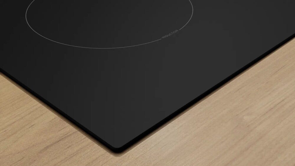 Bosch PVW81CHB1E serie 6 Piano cottura a induzione, 80 cm, 5 zone, comandi multitouch+ e home connect, vetroceramica nero paco