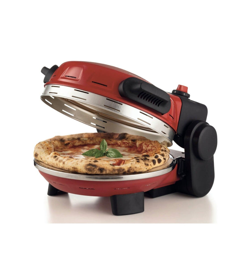Ariete 0934/00 Forno pizza, 1500W, pietra refrattaria, temperatura 400°C, rosso