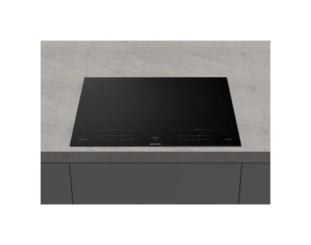 Gorenje GI6443BSCWF Piano cottura a induzione cm. 60, 4 zone induzione, BridgeZone, vetroceramica nero