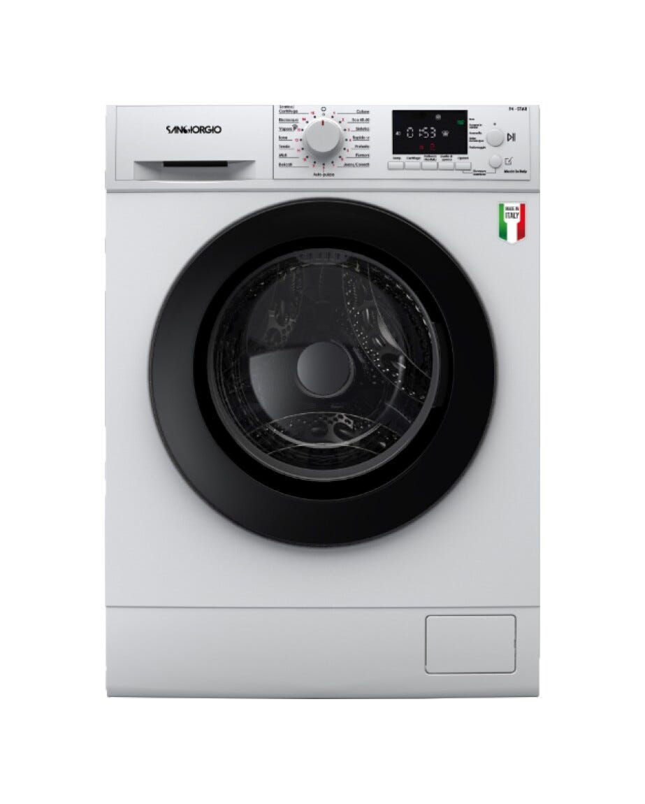 SanGiorgio F812A5 Lavatrice SanGiorgio 8 kg, 1200 rpm, motore Inverter