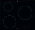 Electrolux CIB60320CK Serie 300 Piano cottura a induzione, 3 zone, 59 cm, funzione Booster, nero
