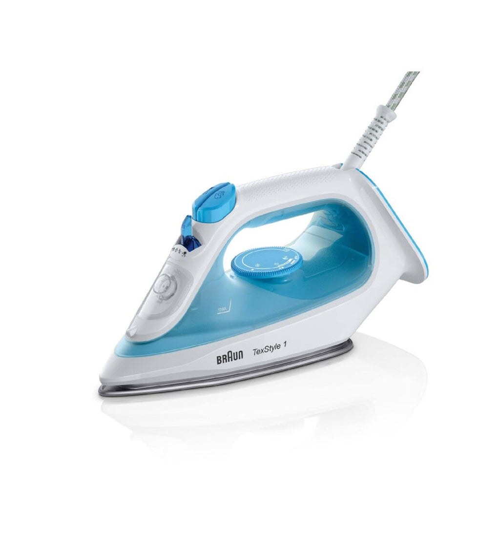 Braun 12710000-SI1050BL Ferro a vapore leggero con piastra in Superceramic.