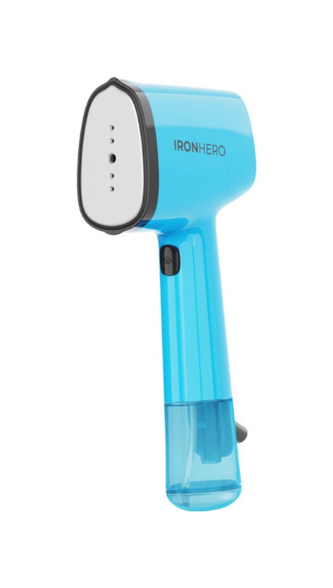 cecotec IronHero V-1500 Vapore per indumenti portatile da 1500 W, colore turchese.