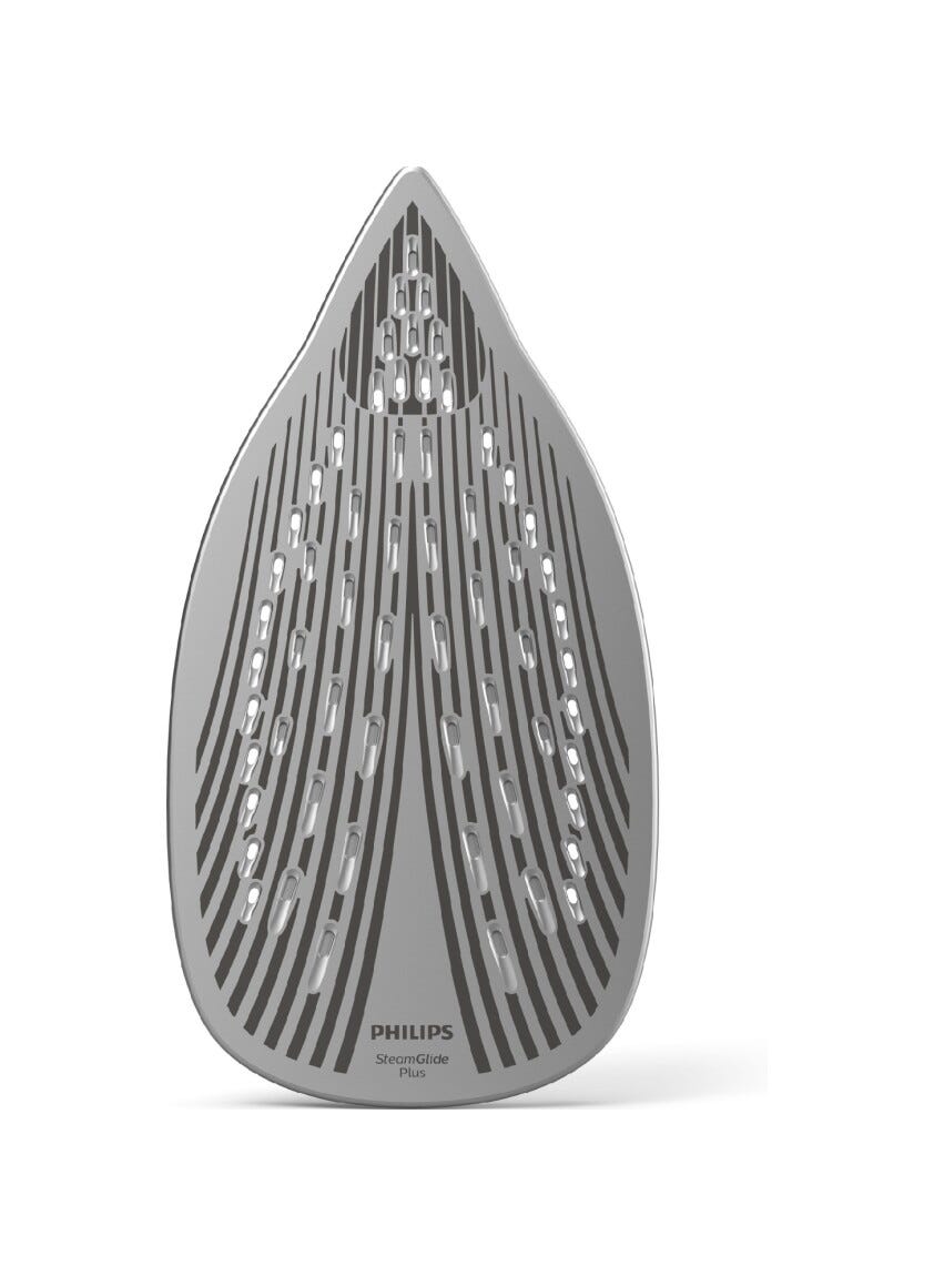 Philips DST5030/20 Ferro da stiro a vapore con piastra SteamGlide Plus per prestazioni durature e facile pulizia.