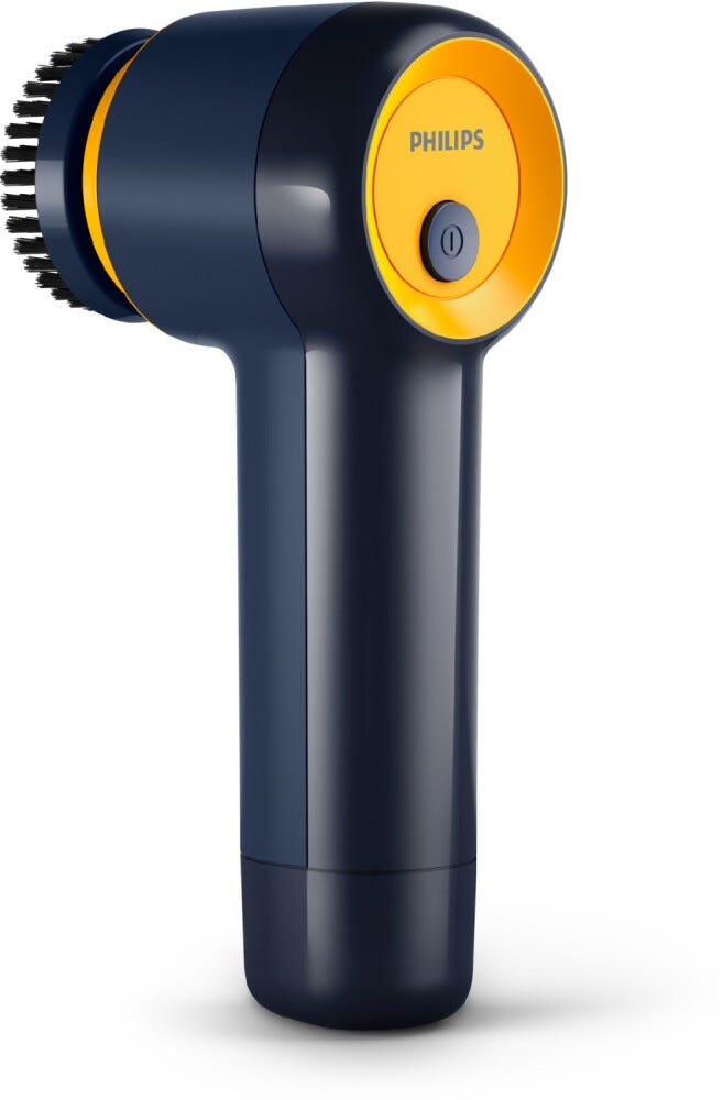Philips GCA1000/60 Pulitore per sneaker con 3 spazzole intercambiabili per una pulizia efficace e delicata.