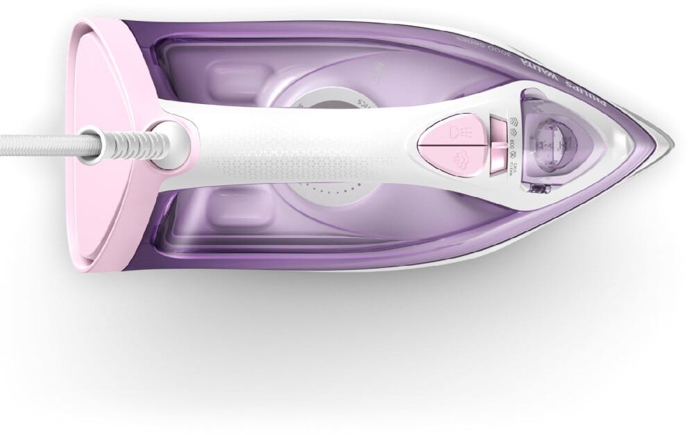 Philips DST3010/30 Ferro da stiro a vapore con colpo di vapore potente per eliminare le pieghe ostinate.
