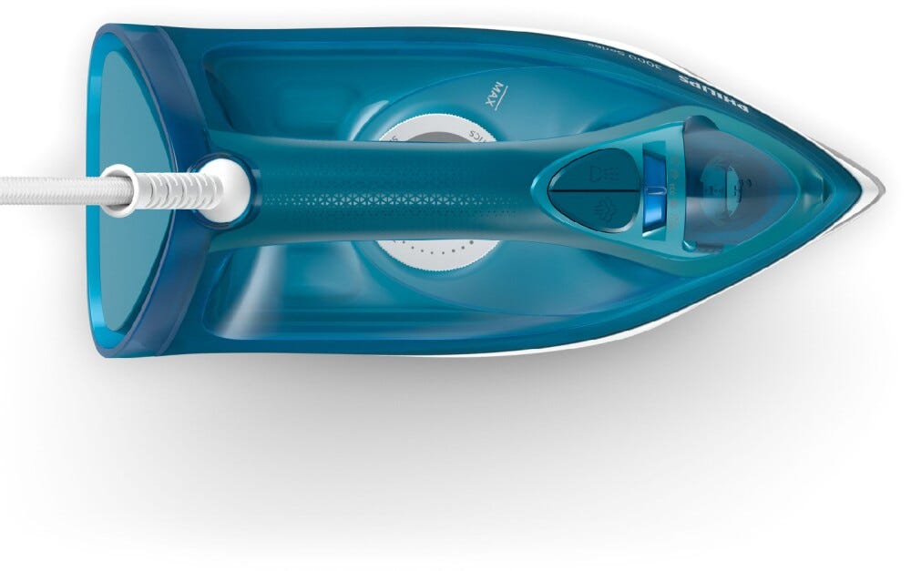 Philips DST3040/70 Ferro da stiro a vapore con potente colpo di vapore per eliminare le pieghe ostinate.