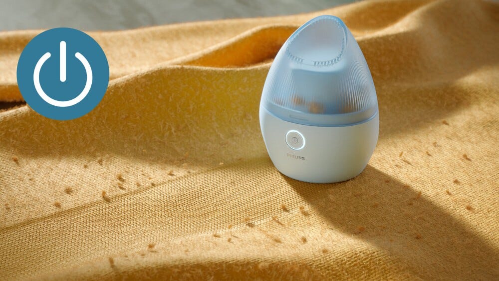 Philips GCA2100/20 Rimuove i pelucchi da tutti i tipi di tessuto in modo semplice e veloce.