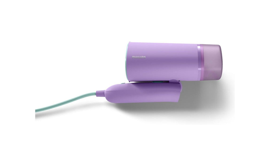 Philips STH3010/30 Ferro da stiro verticale a vapore portatile, compatto e pieghevole per uso domestico e in viaggio.