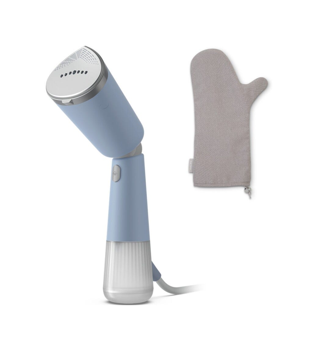 Philips STH5020/20 Sistema di stiratura a vapore portatile, pronto in 35 secondi, per risultati professionali.