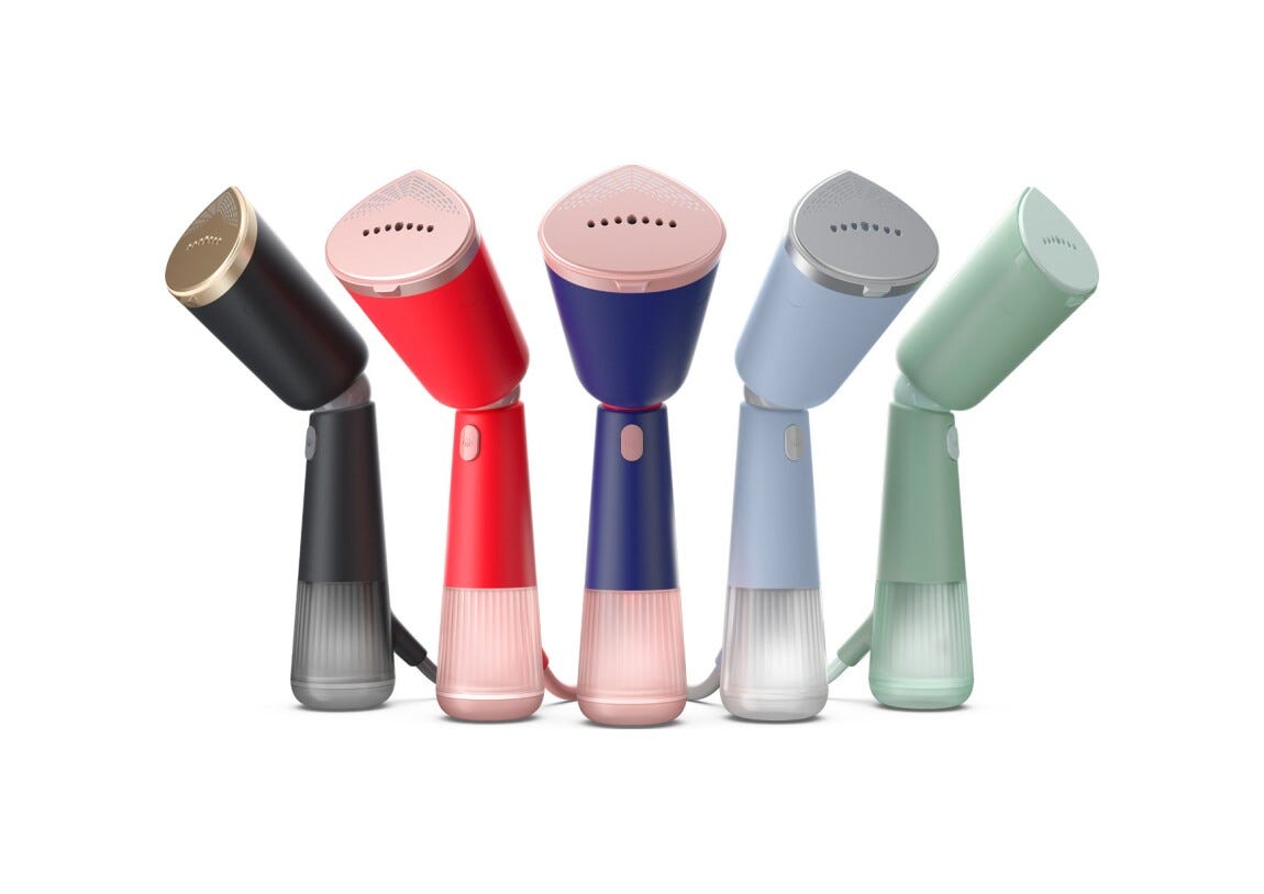 Philips STH5010/70 Stiratrice a vapore portatile, pronta in 0,5 minuti, 1400W, capacità 120ml.