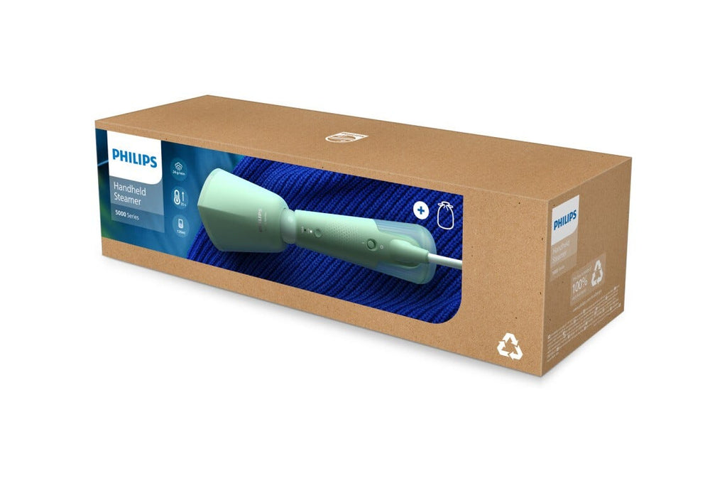 Philips STH5010/70 Stiratrice a vapore portatile, pronta in 0,5 minuti, 1400W, capacità 120ml.