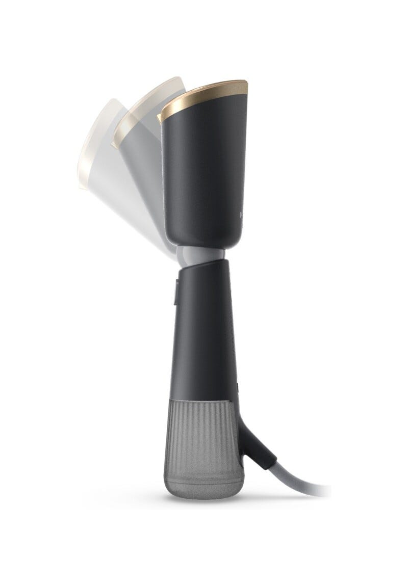 Philips STH5030/80 Ferro da stiro verticale a vapore portatile, pronto all'uso in pochi secondi, elimina fino al 99,9% di batteri e acari.
