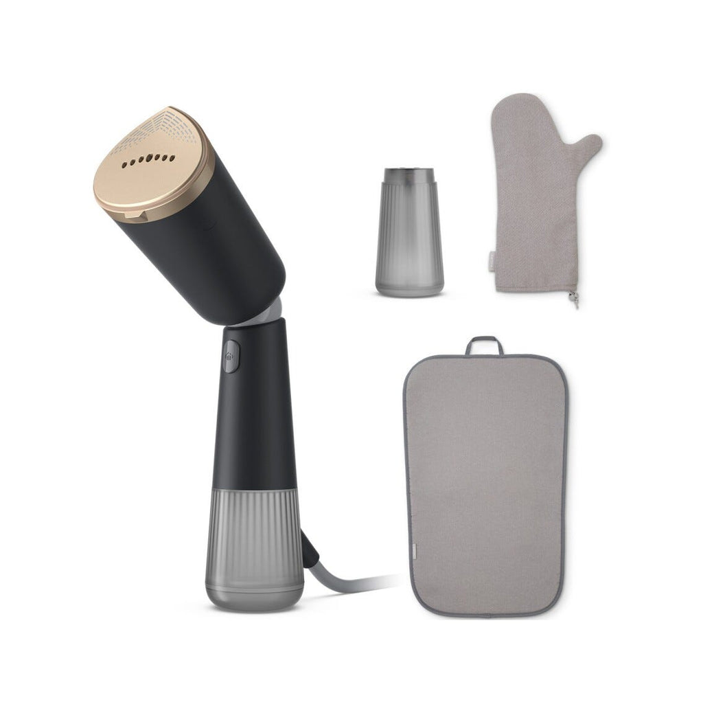 Philips STH5030/80 Ferro da stiro verticale a vapore portatile, pronto all'uso in pochi secondi, elimina fino al 99,9% di batteri e acari.