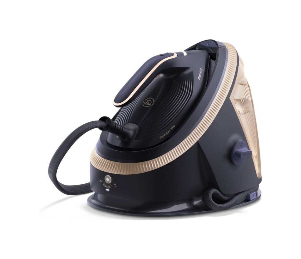 Philips PSG7300/20 Centro di stiratura con vapore automatico e tecnologia OptimalTEMP per una stiratura senza bruciature.
