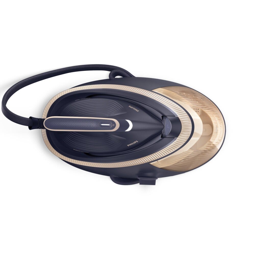 Philips PSG7300/20 Centro di stiratura con vapore automatico e tecnologia OptimalTEMP per una stiratura senza bruciature.