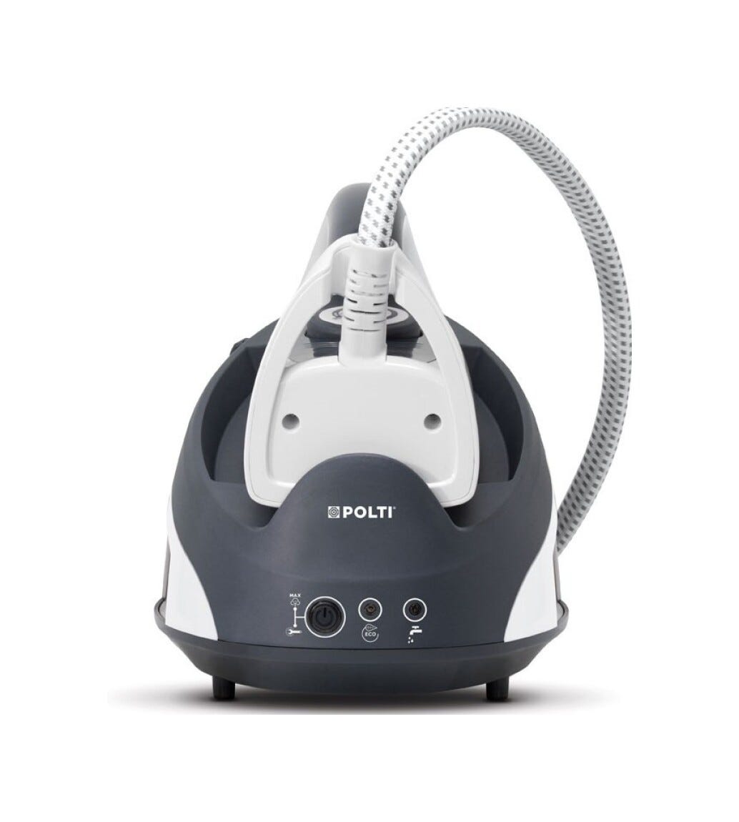 polti VS10.10 Ferro generatore di vapore con serbatoio separato da 1,5 L per stirare velocemente e senza interruzioni.
