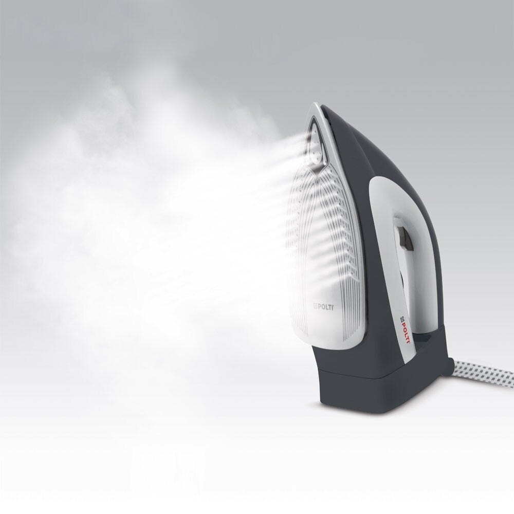 polti VS10.12 Ferro generatore di vapore ad autonomia illimitata con serbatoio separato da 1,5 L per stiratura rapida e semplice.