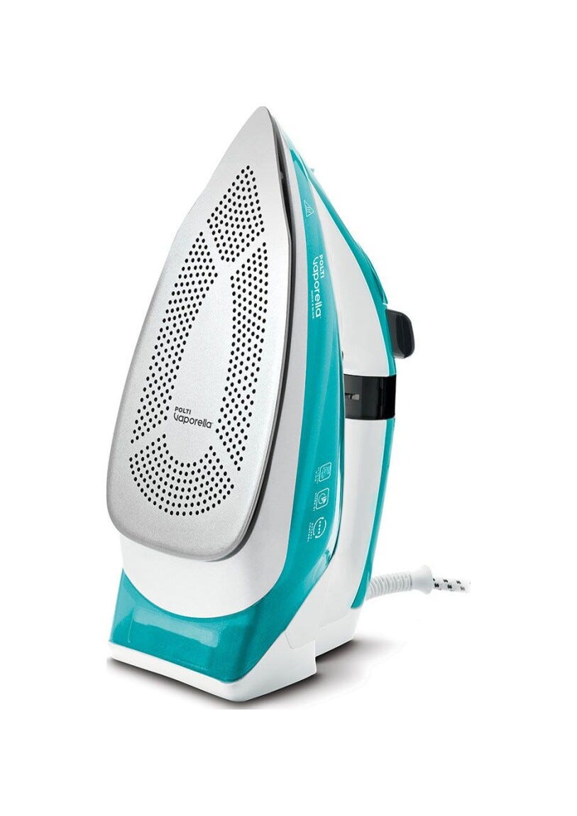 polti QS210 Ferro da stiro a vapore con tecnologia avanzata e design innovativo per una stiratura facile e veloce.