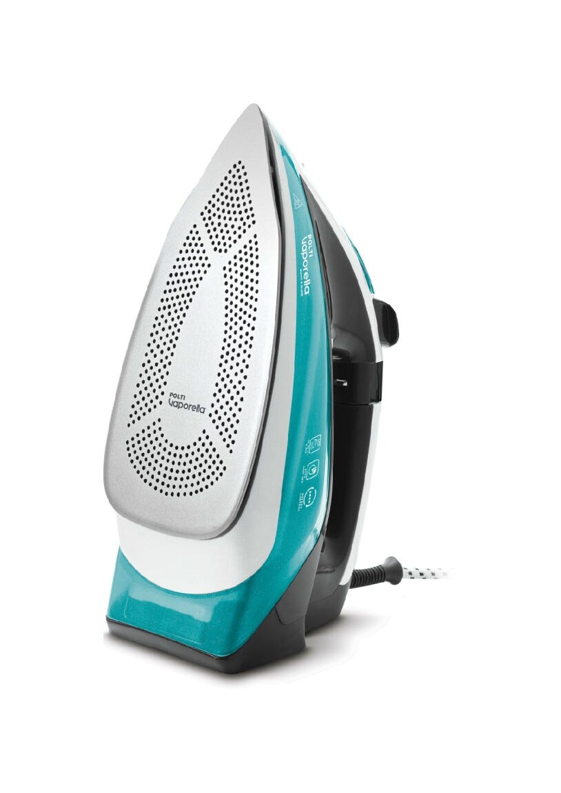 polti QS220 Ferro a vapore con display digitale e Rotary Control, adatto per tutti i tessuti.