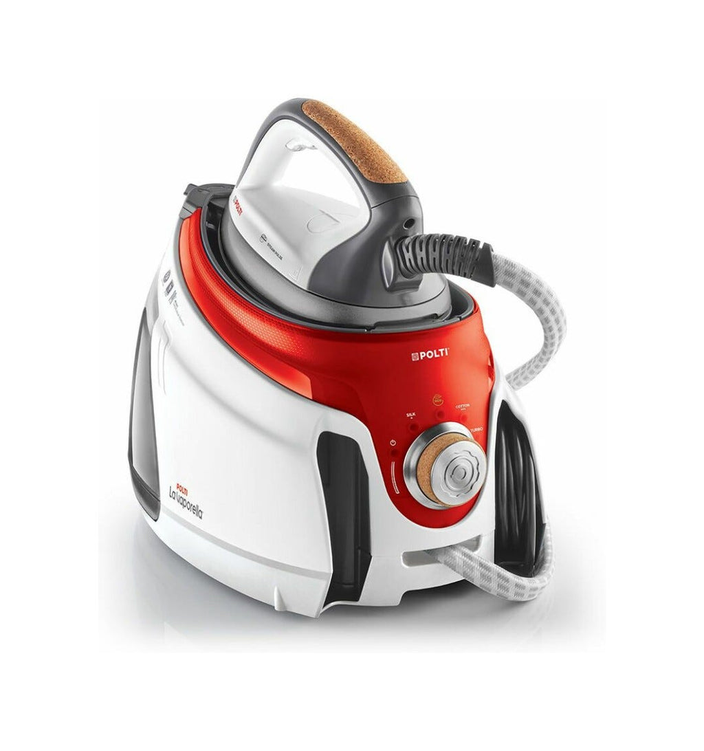 polti XM84C Ferro da stiro con caldaia ad alta pressione, 2350 W, 1,5 L, autonomia illimitata e 4 programmi di stiratura.