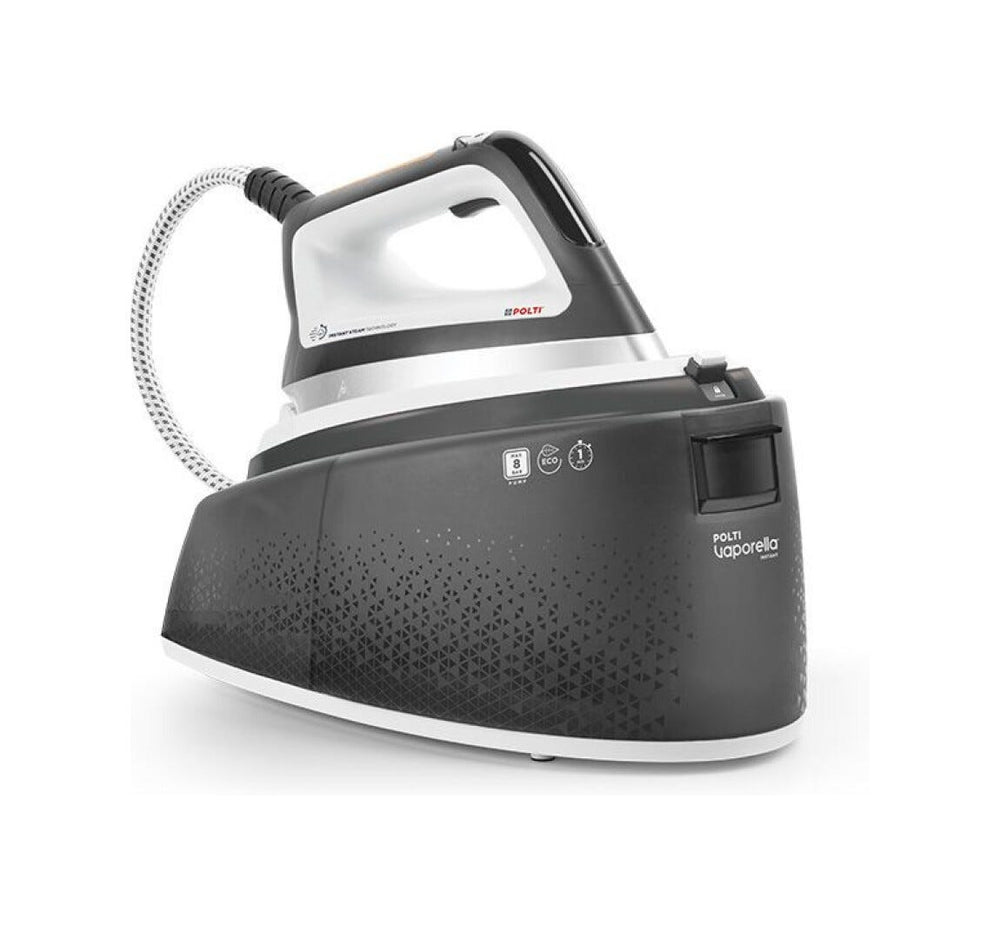 polti VI50.30 Ferro da stiro con tecnologia Instant Steam e piastra antiaderente per una stiratura efficiente e senza sforzo.