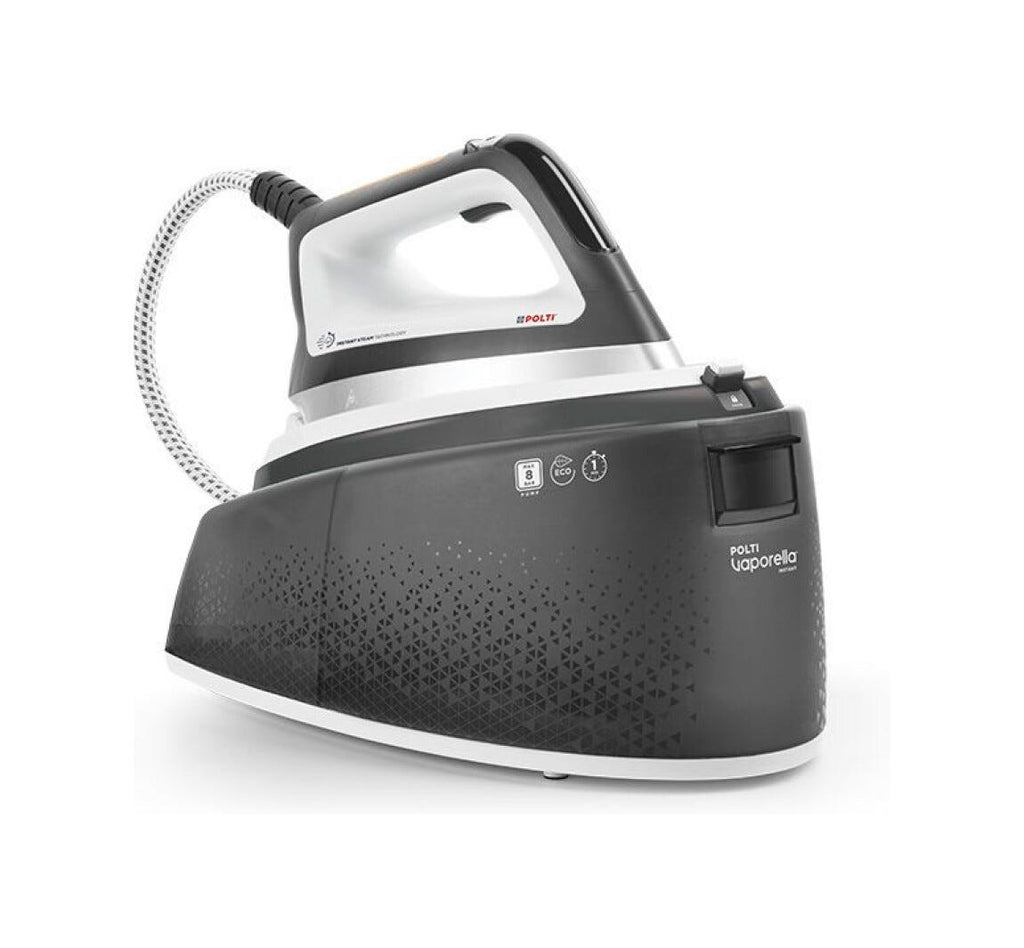polti VI50.30 Ferro da stiro con tecnologia Instant Steam e piastra antiaderente per una stiratura efficiente e senza sforzo.
