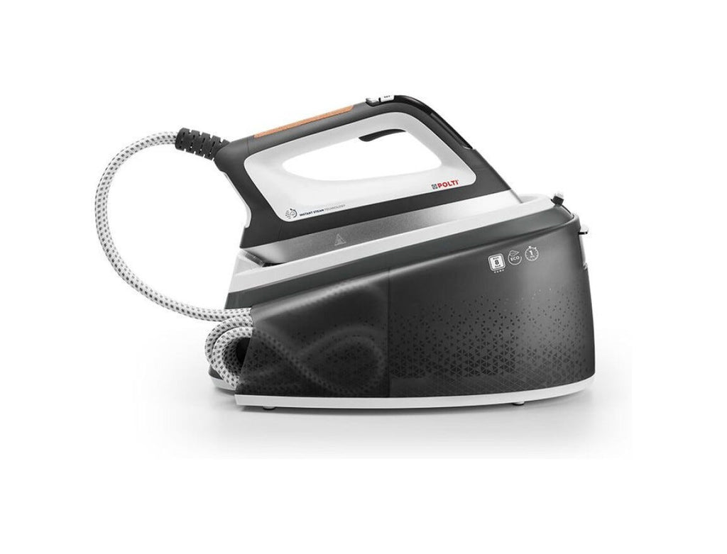 polti VI50.30 Ferro da stiro con tecnologia Instant Steam e piastra antiaderente per una stiratura efficiente e senza sforzo.