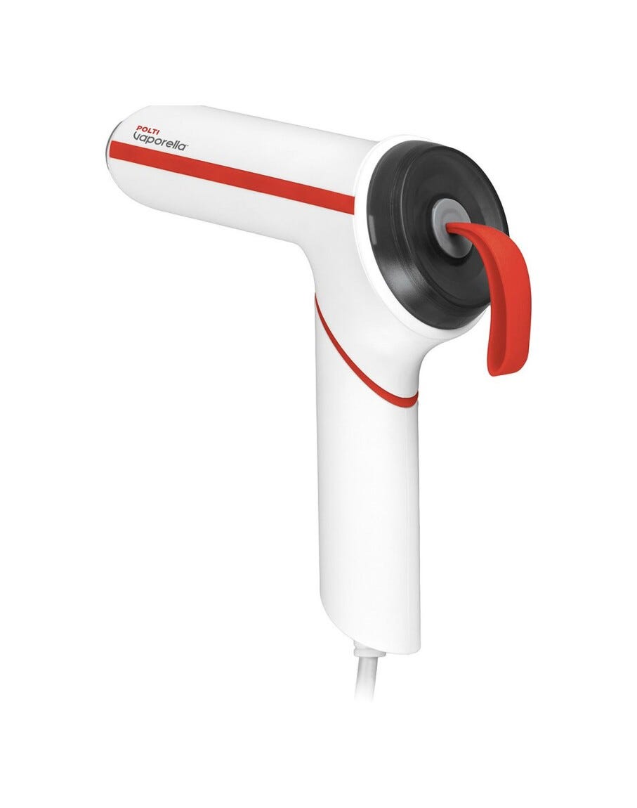 polti GSM50R Ferro da stiro verticale portatile, pronto in 30 secondi, ideale per stiratura impeccabile ovunque.