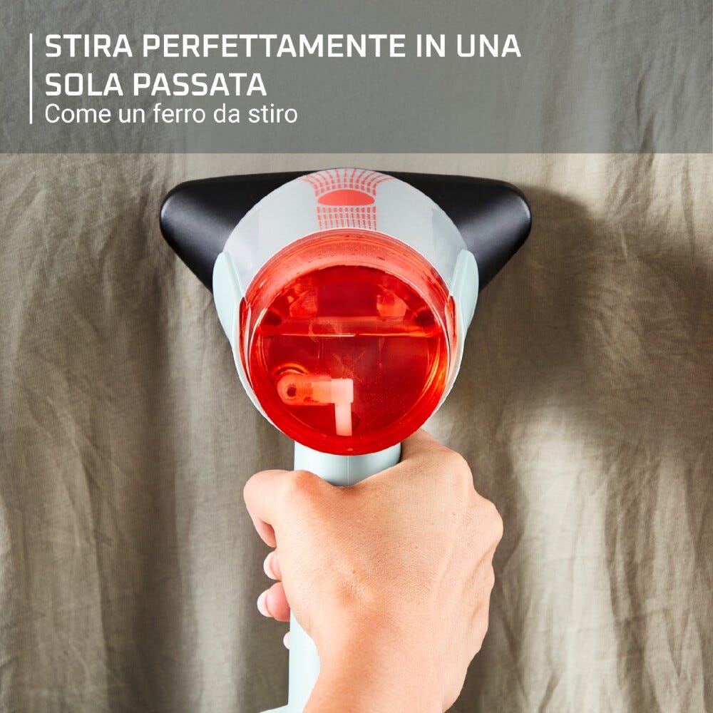 Rowenta DR9814F0 Stiratore verticale con tecnologia vapore e aspirazione per una cura dei capi rapida e senza sforzi.
