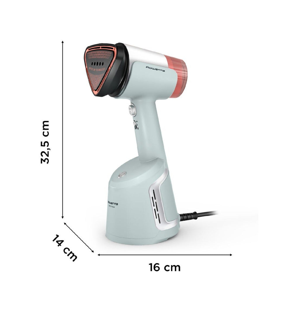 Rowenta DR9814F0 Stiratore verticale con tecnologia vapore e aspirazione per una cura dei capi rapida e senza sforzi.