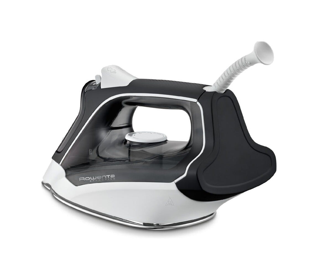 Rowenta DX1530 Ferro a vapore con funzione Autosteam e piastra in acciaio inox antigraffio per una stiratura efficiente e precisa.