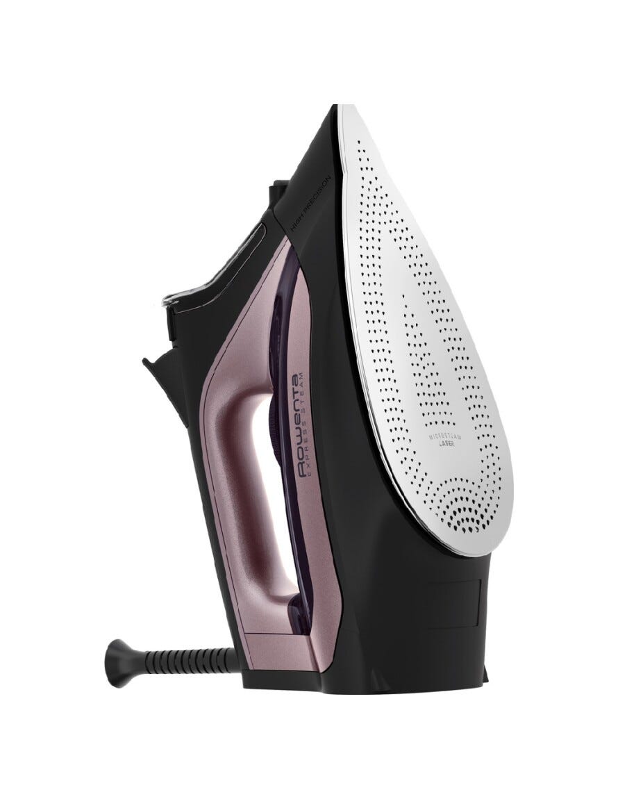Rowenta DW4345 Ferro da stiro a vapore con potenza di 2600W e tecnologia Microsteam per una stiratura efficiente.
