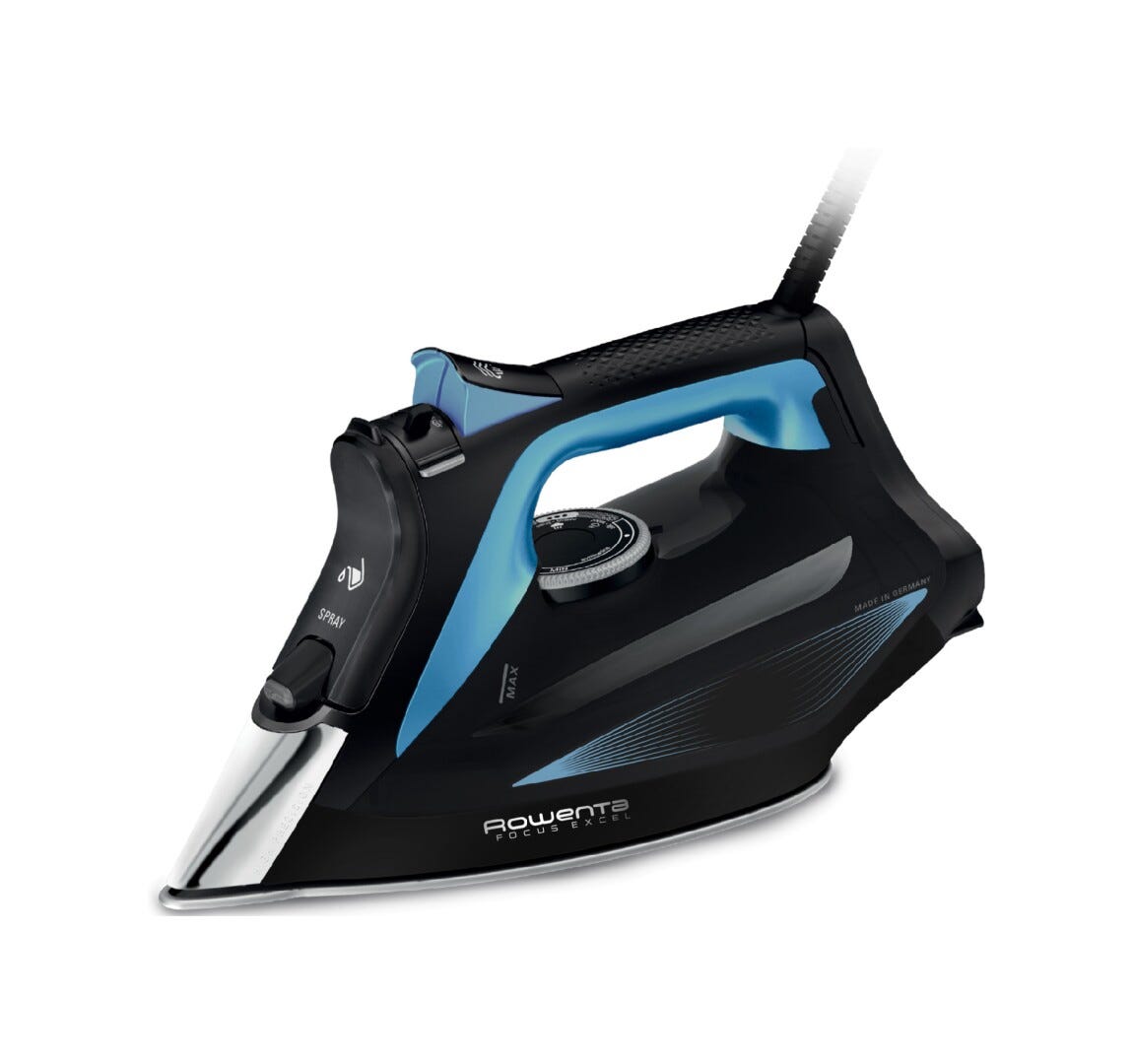 Rowenta DW5310 Ferro a vapore con piastra Microsteam 400 HD Laser per stiratura rapida e impeccabile.