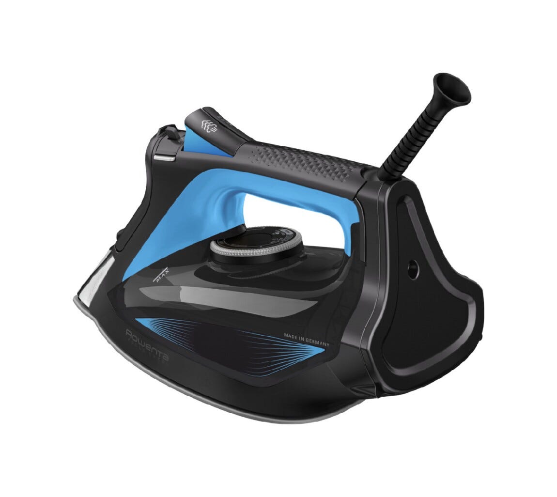 Rowenta DW5310 Ferro a vapore con piastra Microsteam 400 HD Laser per stiratura rapida e impeccabile.