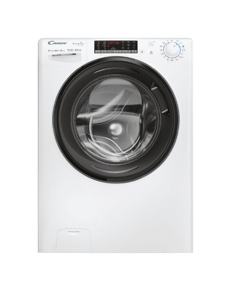 Candy CSOW41076TWMB8-S Smart Pro Inverter Lavasciuga lavaggio, 7 kg asciugatura 10 kg, 1400 rpm