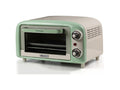 Ariete 3919/04 Forno elettrico Vintage, 10L, doppio vetro, design retrò, verde, perfetto per cucinare piatti appetitosi.