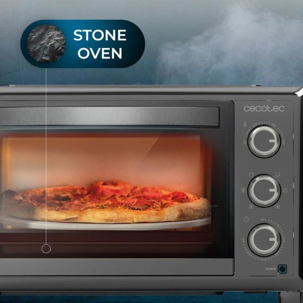 cecotec 03818 Forno elettrico da 26L con funzione cottura pizza e 6 programmi automatici.