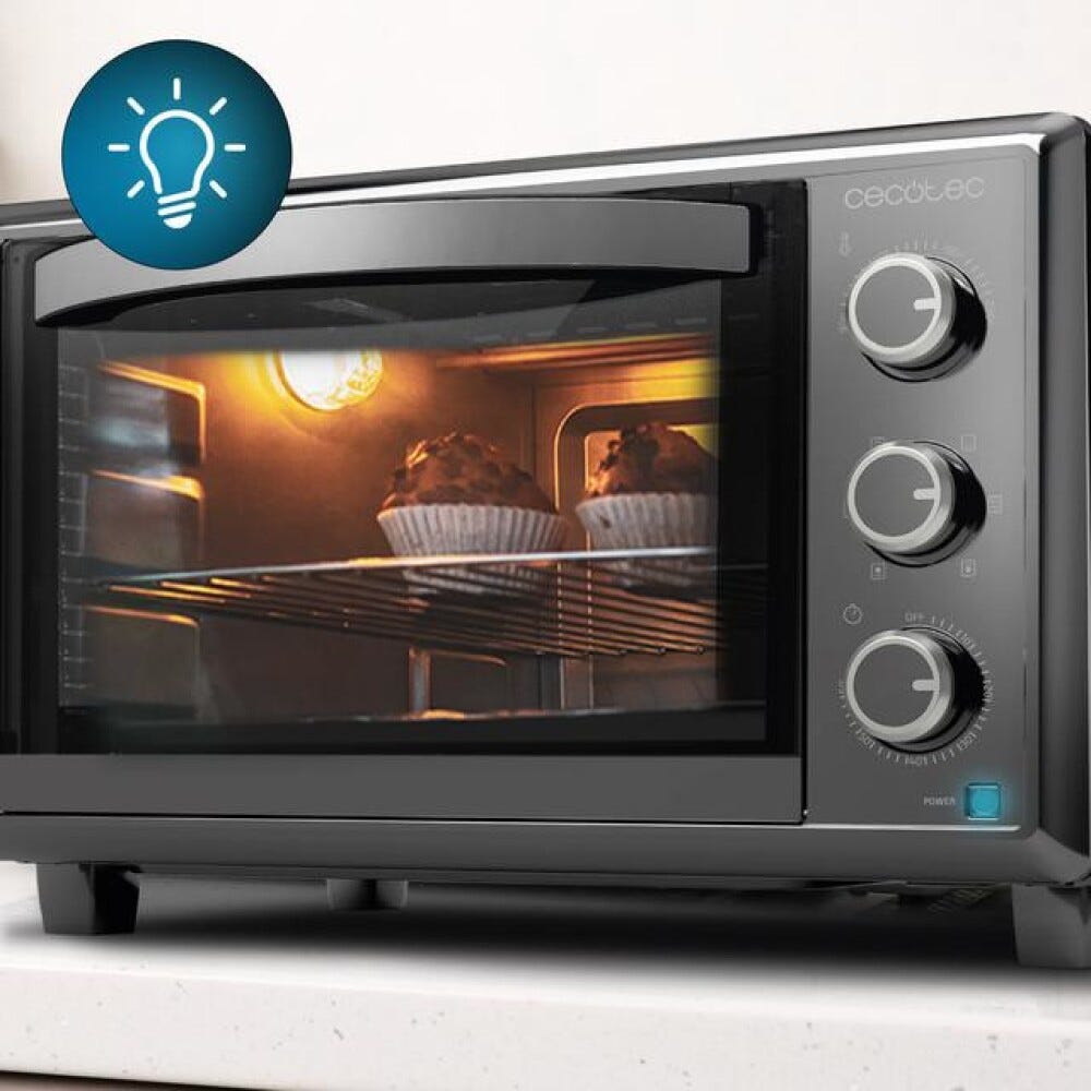 cecotec 03818 Forno elettrico da 26L con funzione cottura pizza e 6 programmi automatici.