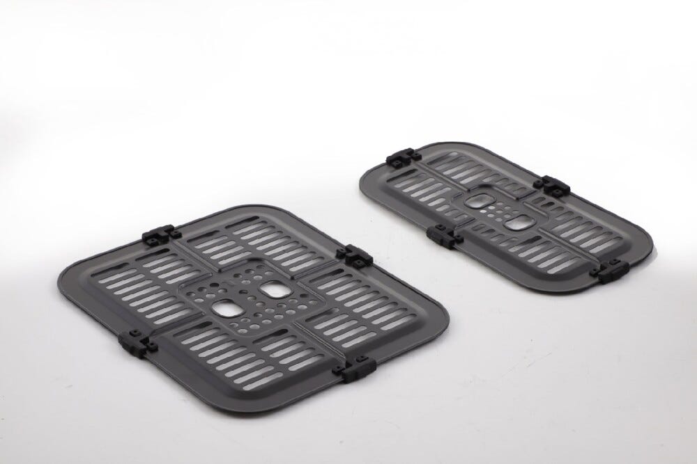 Ardes ARFRYA03D Friggitrice ad aria Eldorada Dual con doppio cestello, capacità 9L, 8 programmi preimpostati e tecnologia Rapid Air.