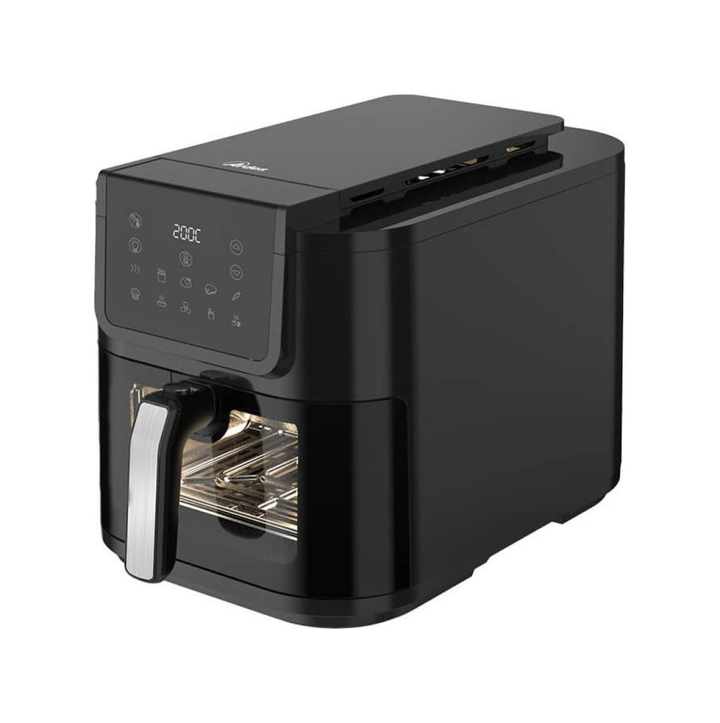 Ardes ARFRYA08LV Friggitrice ad aria calda con display touch e 10 programmi preimpostati, capacità 8L e potenza 1700W.
