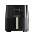 Black & Decker BXAF5000E Friggitrice ad aria calda 5L, 1450W, 8 programmi, controllo touch e display digitale.